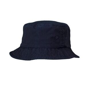 4-Pack Big X 100% Cotton Bucket Hat Bundle Navy Blue Unisex Streetwear